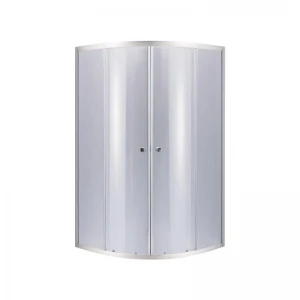 Душова кабіна Lidz Latwa SC80x80.SAT.MID.GR, скло тоноване 4 мм без піддона