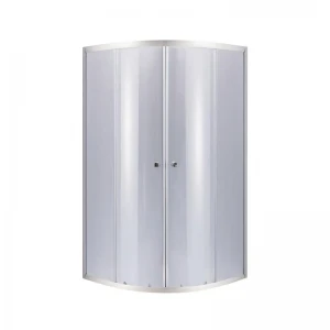 Душова кабіна Lidz Latwa SC80x80.SAT.LOW.GR, скло тоноване 4 мм без піддона