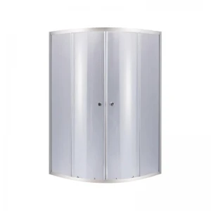 Душова кабіна Lidz Latwa SC90x90.SAT.HIGH.GR, скло тоноване 4 мм без піддона