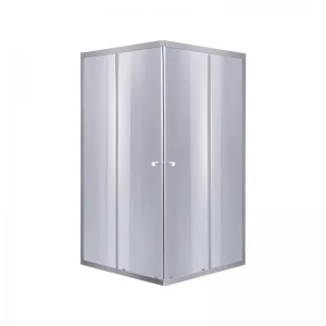 Душова кабіна Lidz Wawel SC80x80.SAT.LOW.GR, скло тоноване 4 мм без піддона