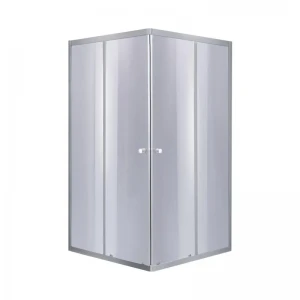 Душова кабіна Lidz Wawel SC90x90.SAT.LOW.GR, скло тоноване 4 мм без піддона