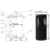 Теплоакумулятор Thermo Alliance TA-ТАМ-00 750 з ізоляцією 60 мм