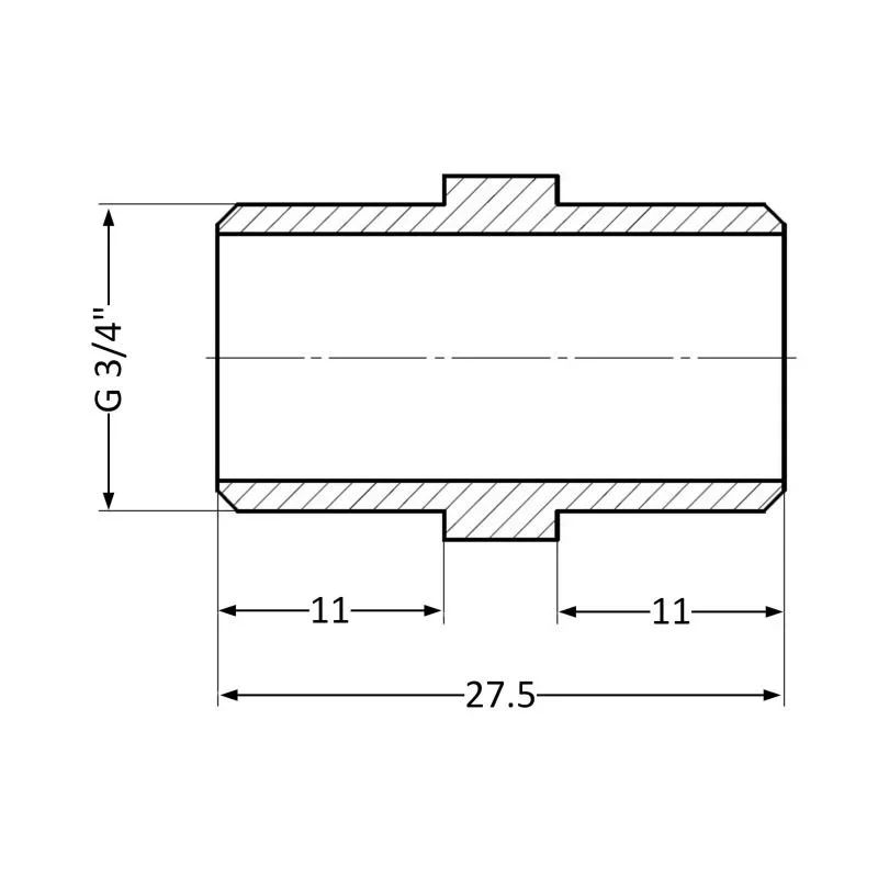 Ниппель SD Plus 3/4
