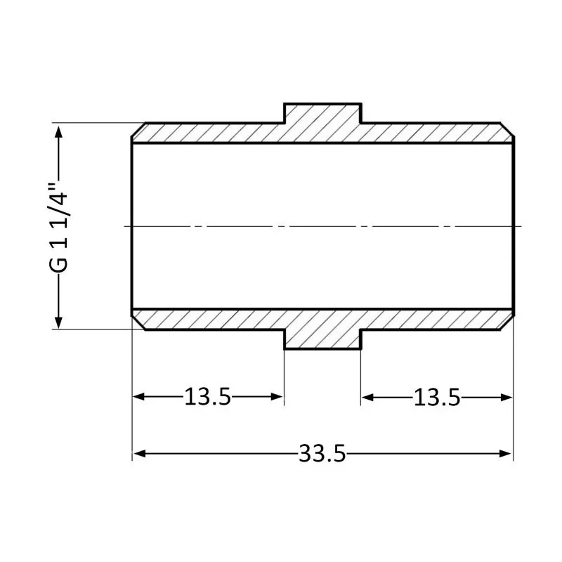Ниппель SD Plus 1 1/4