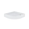 Набор Lidz душевая кабина Latwa SC80x80.SAT.LOW.GR, стекло тонированное 4 мм + поддон Kupala