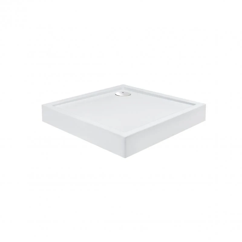 Набір Qtap душова кабіна Presto CRM1088SP5 Pear 1970x800x800 мм + піддон Tern 308812C 80x80x12 см з сифоном