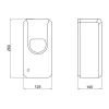 Дезинфектор Qtap Pohodli 6V бесконтактный QT170WH42921 White (Zdraví)