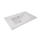 Раковина Qtap Albatross 720x460x180 White без донного клапана QT01113070CW