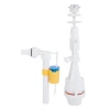 Lidz LT05 Комплект арматура с клапаном боковой подачи 1/2, хром кнопка