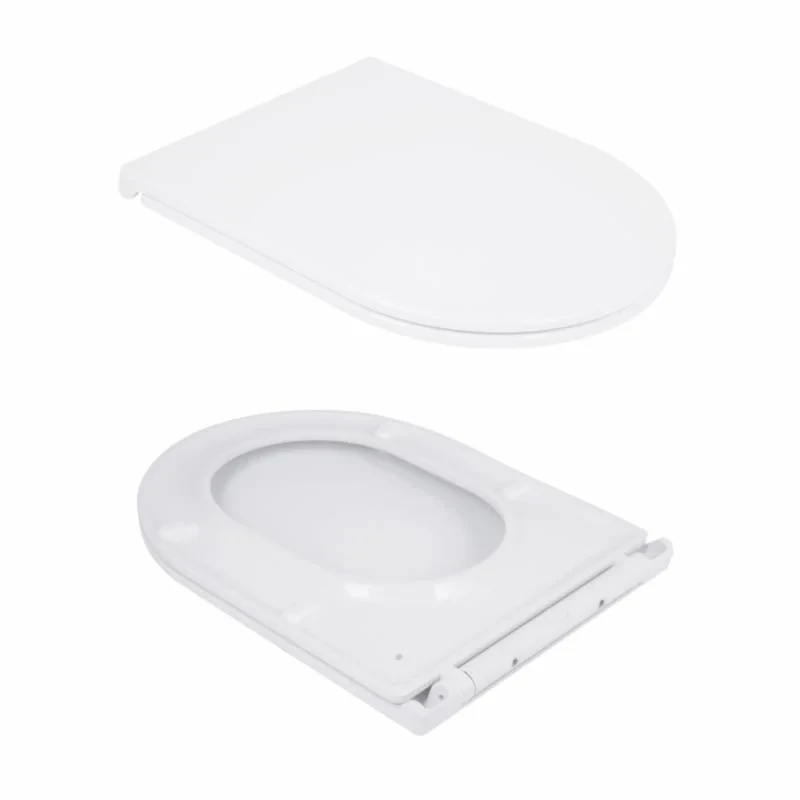 Унітаз-компакт Qtap Scorpio безободковий Ultra Quiet з сидінням Soft-close QT14222125AUQW