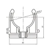 Крепеж PPR Thermo Alliance 32