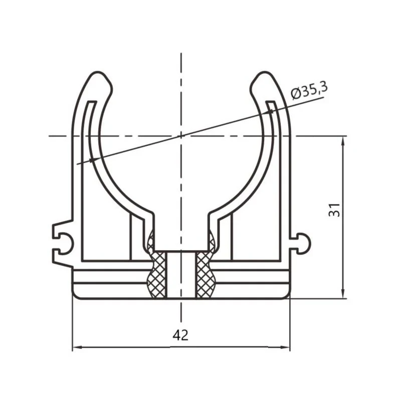 Крепеж PPR Thermo Alliance 32