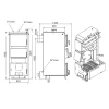 Котел твердопаливний сталевий Thermo Alliance Vulcan Plus V 4.0 VPSFW 100
