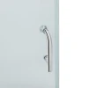 Душова кабіна Lidz Wawel SC100x80.SAT.LOW.FR, скло Frost 5 мм + Lidz Душовий піддон KAPIELKA ST100x80х14