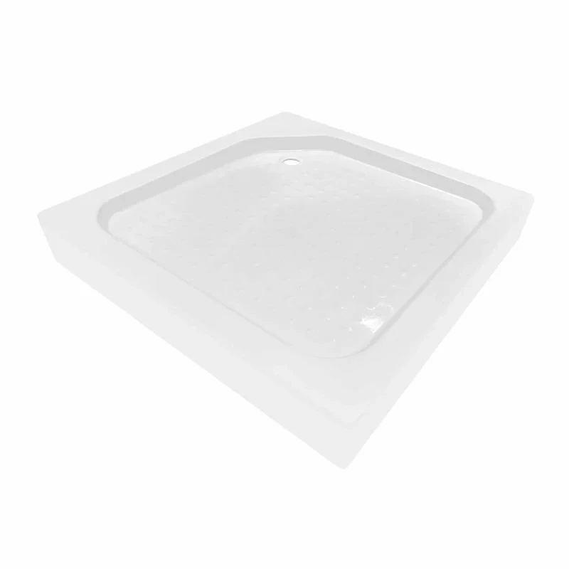 Душова кабіна Lidz Wawel SC90x90.SAT.LOW.FR, скло Frost 4 мм + Lidz Душовий піддон KAPIELKA ST90x90х14