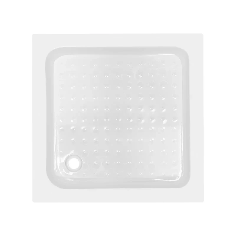 Душова кабіна Lidz Wawel SC80x80.SAT.LOW.GR, скло тон. 4 мм + Lidz Душовий піддон KAPIELKA ST80x80х14