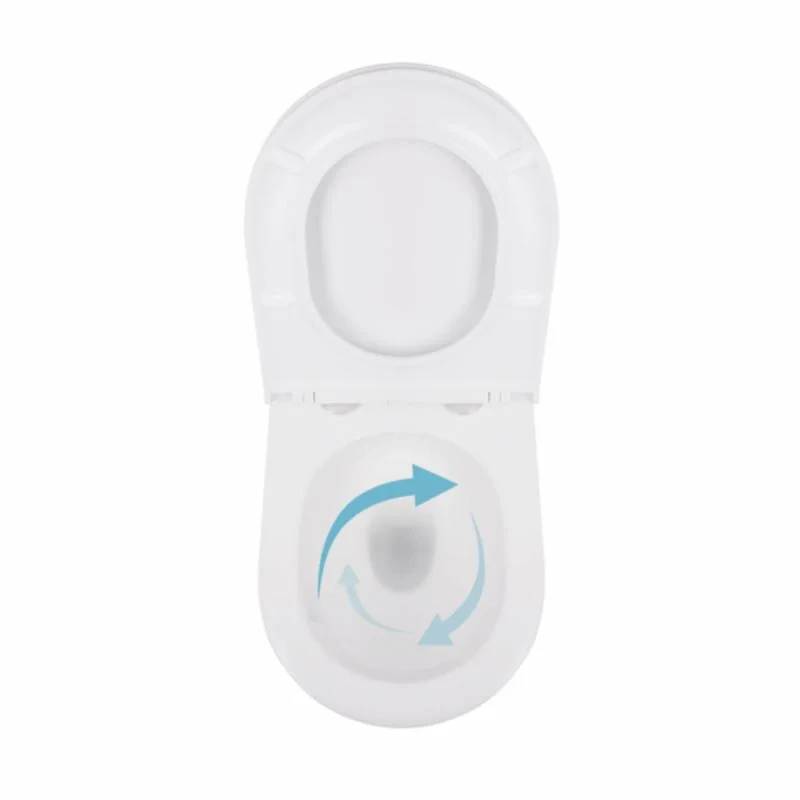 Унітаз підвісний Qtap Taurus безободковий з сидінням Soft-close QT2433084EUQW