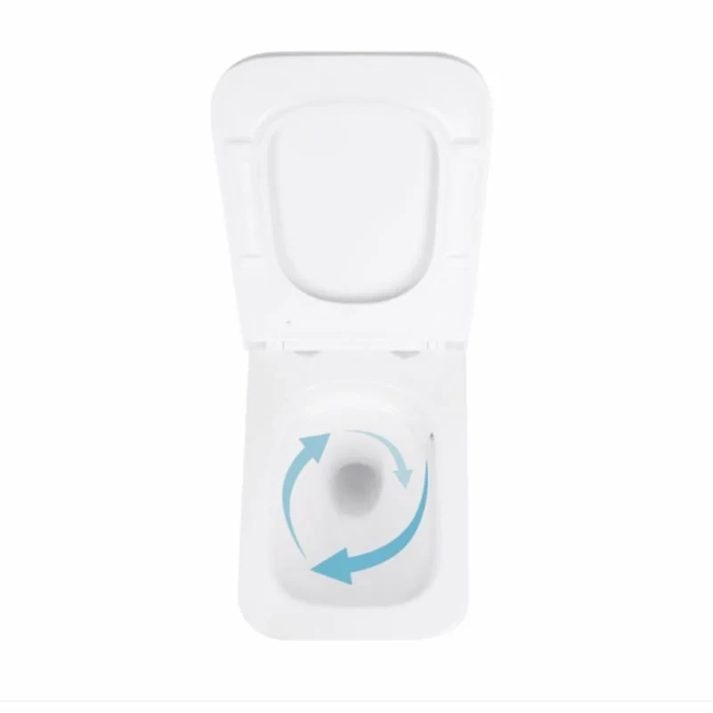 Унітаз підвісний Qtap Gemini безободковий з сидінням Soft-close QT2533076EUQW
