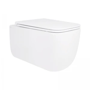 Унітаз підвісний Qtap Gemini безободковий з сидінням Soft-close QT2533076EUQW
