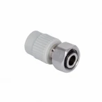 Муфта под Евроконус PPR с накидной гайкой Thermo Alliance 20х3/4