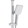 Душова система універсальна Qtap Swan Cascada на три споживача (з виливом) QTSWA111CRW45570 Chrome/White