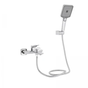 Змішувач для ванни Qtap Presto (з душовим гарнітуром) QTPRE259CRM45574 Chrome