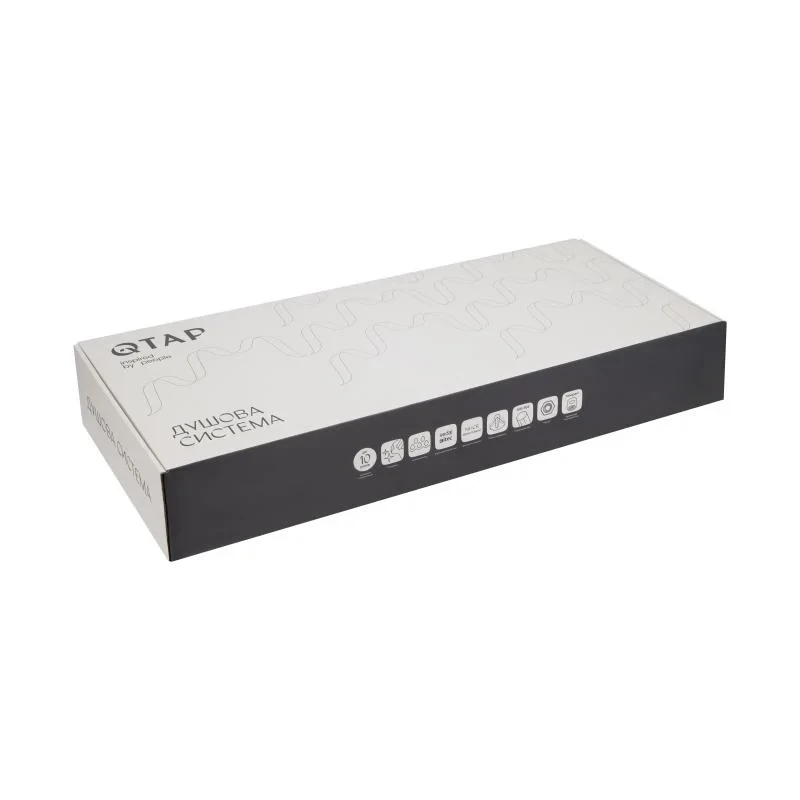 Душова система універсальна Qtap Presto на три споживача (з виливом) QTPRE111CRM45575 Chrome