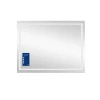Дзеркало Qtap Mideya 900х700 з LED-підсвічуванням Touch, з антизапотіванням, з димером, рег. яскравості Reverse QT2078NCF9070W