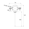 Хомут Thermo Alliance Standart 3/4