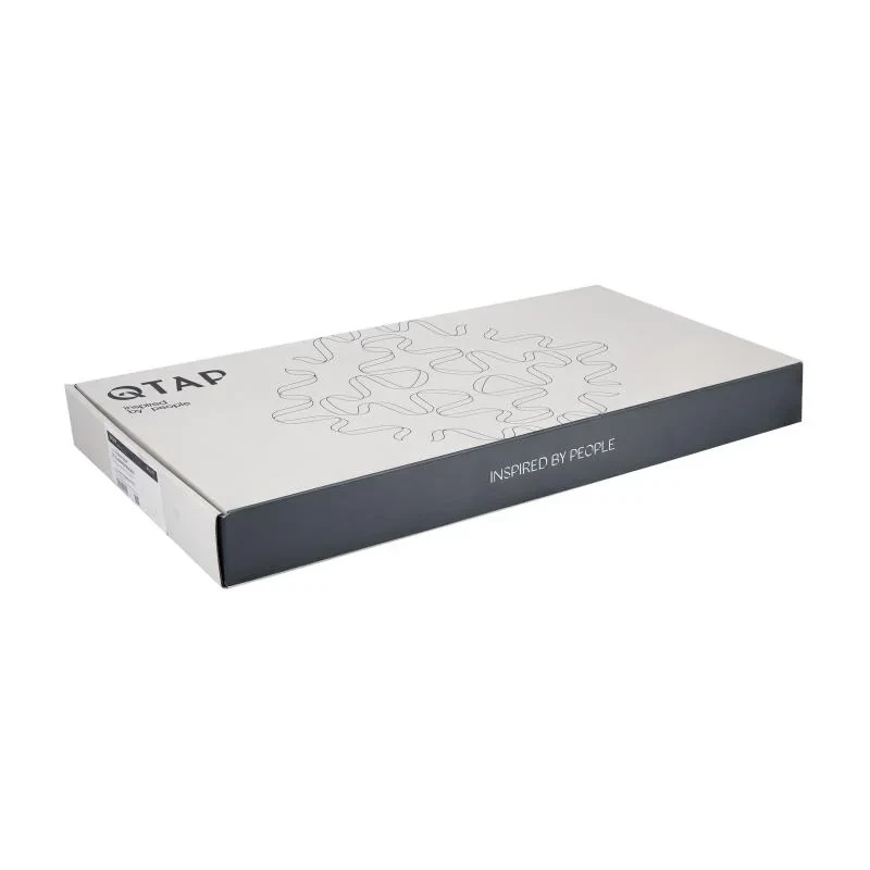 Змішувач для кухні Qtap Vlasta New з висувним виливом QTVLA344GMB45647 Gunmetal Black PVD