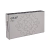 Змішувач для раковини Qtap Vlasta New високий QTVLA269GMB45653 Gunmetal Black PVD