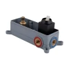 Смеситель для раковины Qtap Gemini скрытого монтажа QTGEM273BLM45694 Black Matt