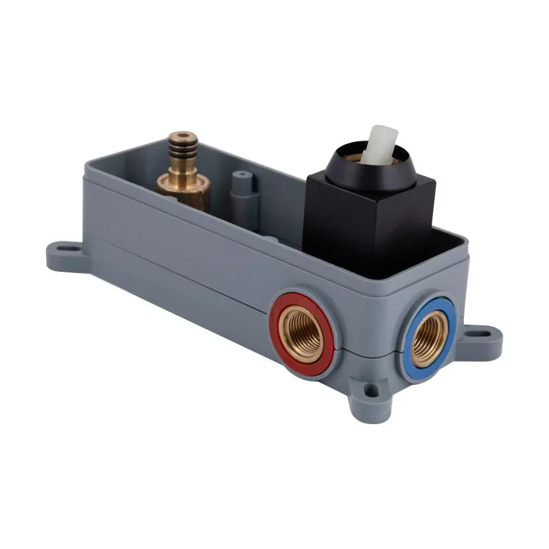 Смеситель для раковины Qtap Gemini скрытого монтажа QTGEM273BLM45694 Black Matt