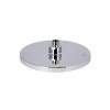Лійка для верхнього душу Qtap Hlavova D 230 мм округла QTHLA107CRM45787 Chrome/White