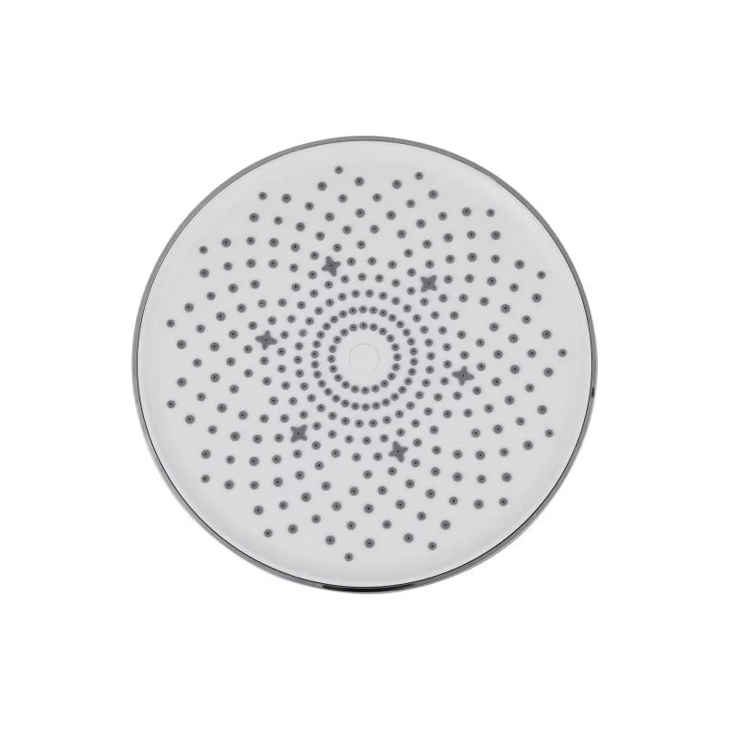 Лійка для верхнього душу Qtap Hlavova D 230 мм округла QTHLA107CRM45787 Chrome/White