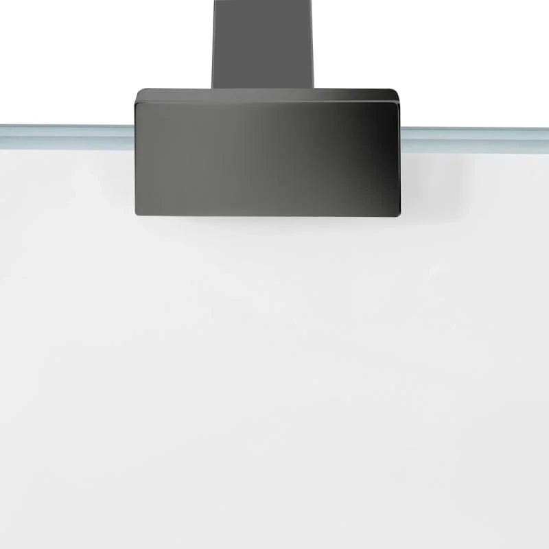 Душова перегородка Qtap Walk-In Standard BLM209.C8 90х200 см, скло Clear 8 мм, покриття CalcLess