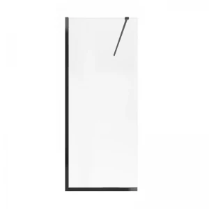 Душова перегородка Qtap Walk-In Standard BLM209.C8 90х200 см, скло Clear 8 мм, покриття CalcLess