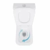 Унітаз підлоговий Qtap Tern Ultra Quiet безобідковий з сидінням Soft-Close QT17222175AUQ1W White
