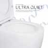 Унітаз-компакт Qtap Robin Ultra Quiet безободковий з сидінням Soft-close QT13226089AW