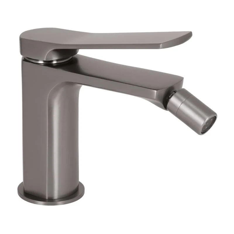 Змішувач для біде Qtap Slavonice QTSLA255GMB45923 Gunmetal Black PVD