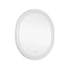 Дзеркало Qtap Gemini 800х700 з LED-підсвічуванням Touch, з антизапотіванням, з димером, рег. темп. кольору (3000-6500K) Reverse QT2578R8071W
