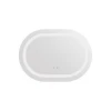 Дзеркало Qtap Gemini 600х800 з LED-підсвічуванням Touch, з антизапотіванням, з димером, рег. темп. кольору (3000-6500K) Reverse QT2578R6080