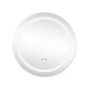 Дзеркало Lidz Aria R600 з LED-підсвічуванням Touch, з антизапотіванням, з димером, рег. яскравості LD78LR600