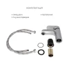 Набор смесителей Wieza 001 + Wieza 006 Chrome