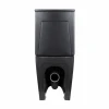 Унітаз підлоговий Qtap Scorpio Ultra Quiet безобідковий з сидінням Soft-close MATT BLACK QT14226088AMB