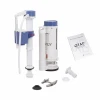 Унітаз-моноблок підлоговий Qtap Swan Ultra Quiet безобідковий з сидінням Soft-close WHITE QT16226080AW