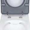 Унітаз підлоговий Qtap Freedom інклюзивний Rimless безобідковий з сидінням Soft-close WHITE QT22226098W