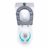 Унітаз підлоговий Qtap Freedom інклюзивний Rimless безобідковий з сидінням Soft-close WHITE QT22226098W