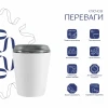 Унітаз підлоговий Qtap Freedom інклюзивний безбачковий Rimless безобідковий з сидінням Soft-close WHITE QT22223368W