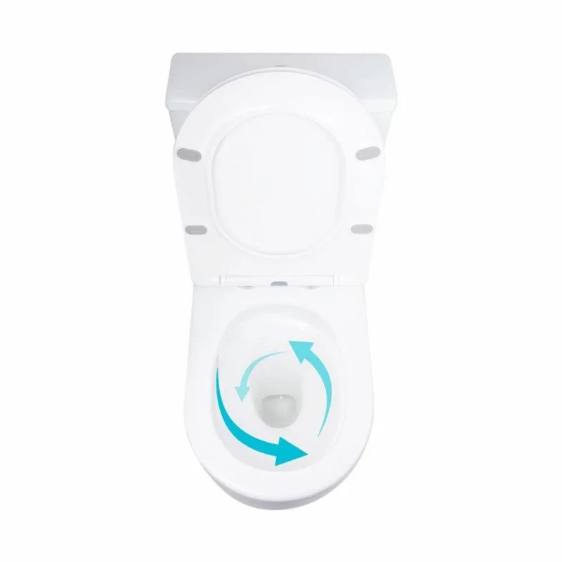 Унітаз підлоговий Qtap Grand Ultra Quiet безобідковий з сидінням Soft-close WHITE QT26228301W